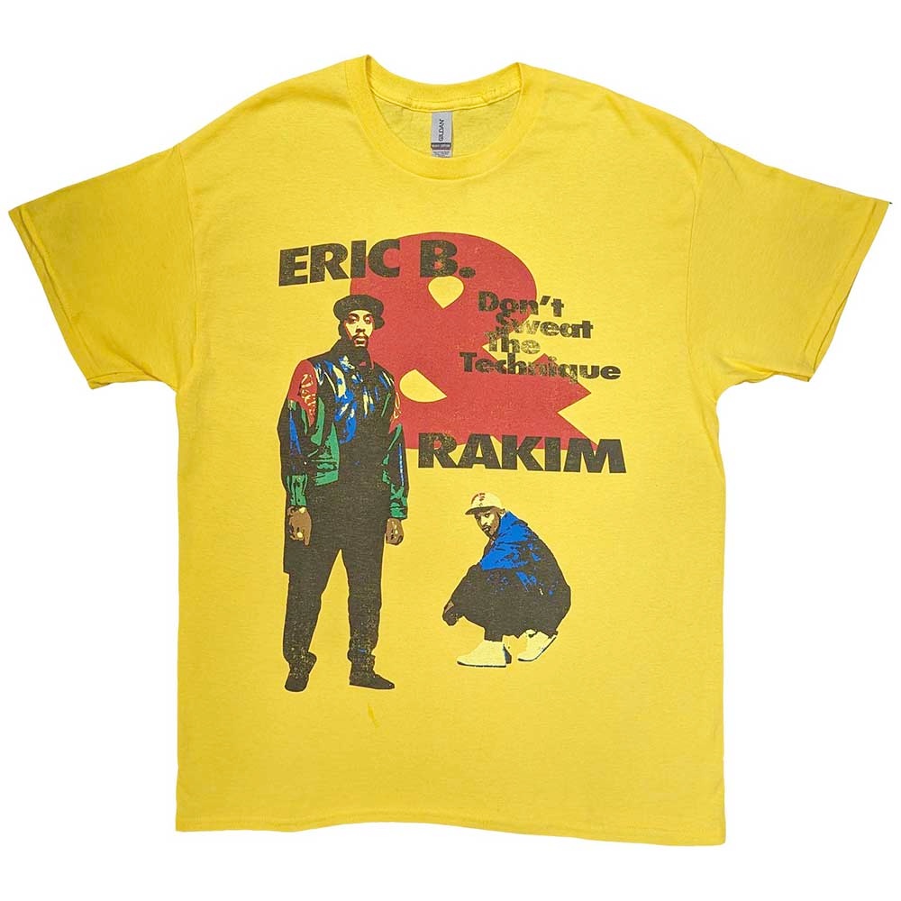 Eric B. & Rakim - Don't Sweat Heren Tshirt - Geel